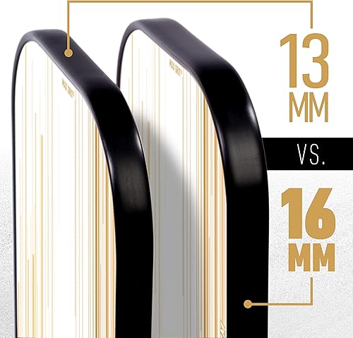 Miniatura 4 de Franklin Sports Paletas Profesionales de Pickleball - Serie Signature Paleta Profesional de Pickleball con Superficie MaxGrit - Paletas de Pro