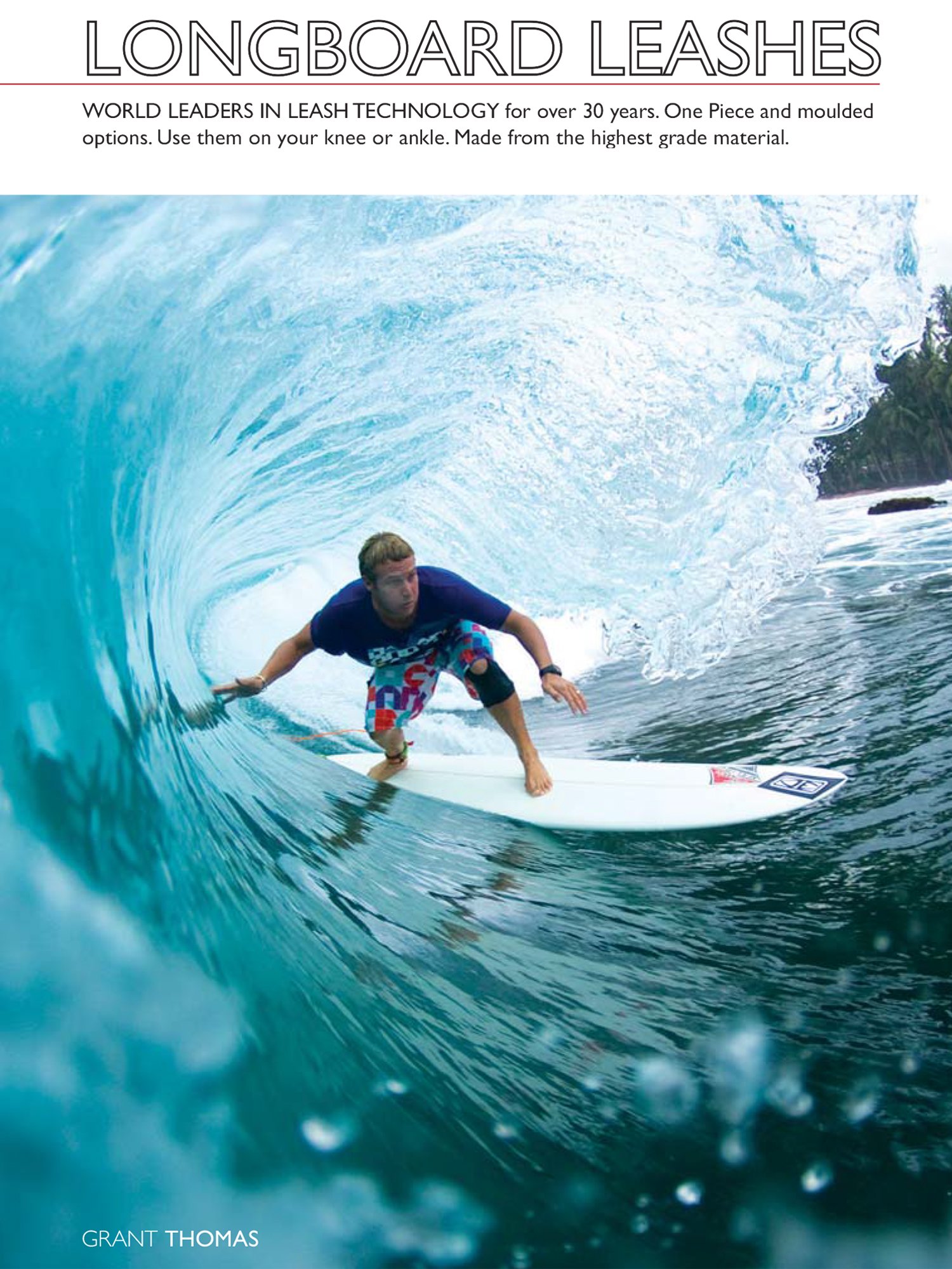 Ocean & Earth Surf Leash Longboard Regular 9.0 Moulded
