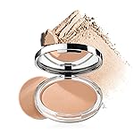Clinique Stay-Matte Sheer Pressed Powder For Oily Skin Types | Sheer Coverage + Matte Finish | Minimizes Shine, Stay Beige
