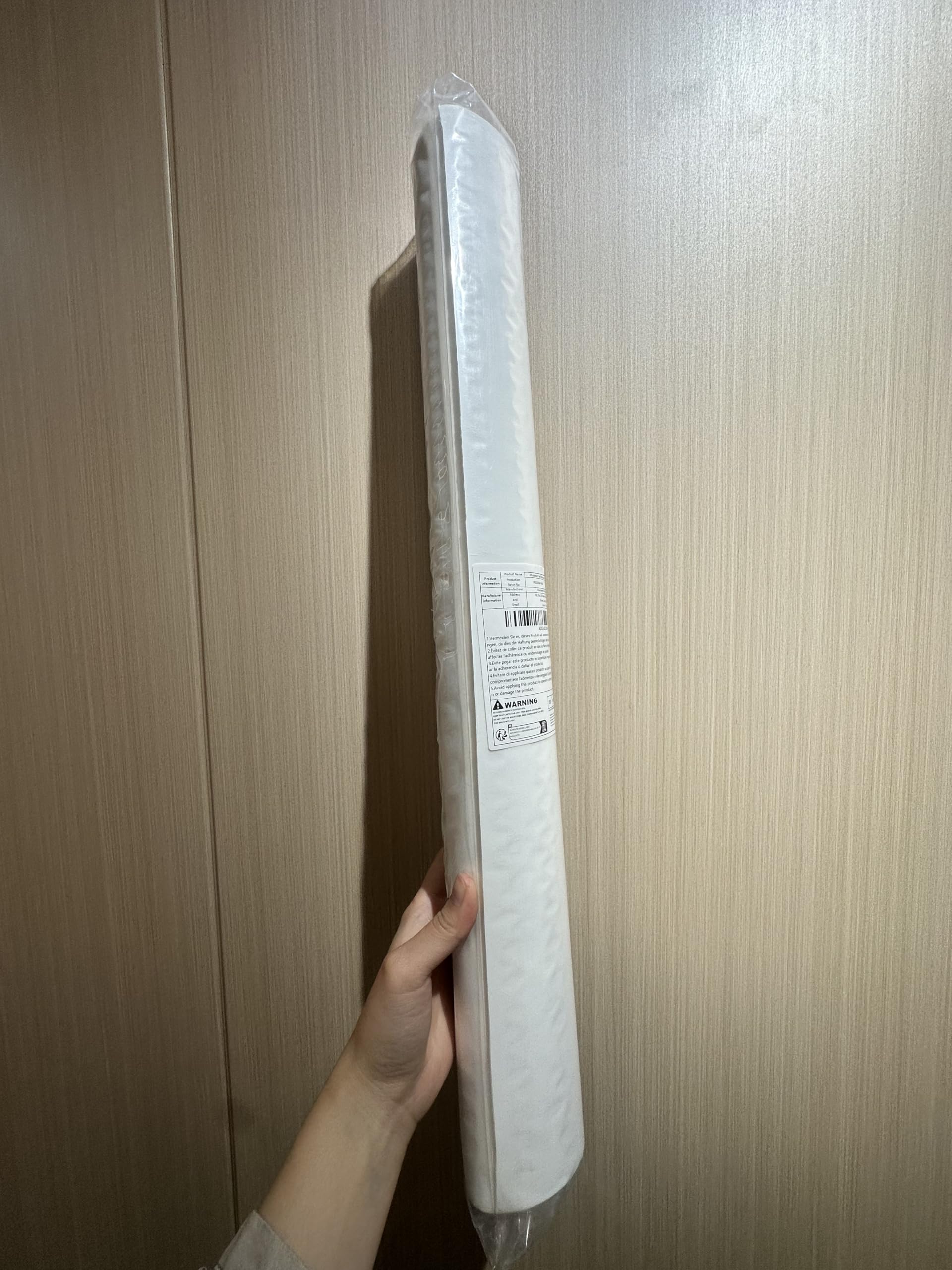Rouleau Adhésif Effaçable à Sec 40 x 60 cm - Tableau Blanc Auto-adhésif, Tableau Blanc Effacable Ultra-flexible avec 8 Marqueurs Effaçables, Facile à Coller et Décoller, Sans Résidu