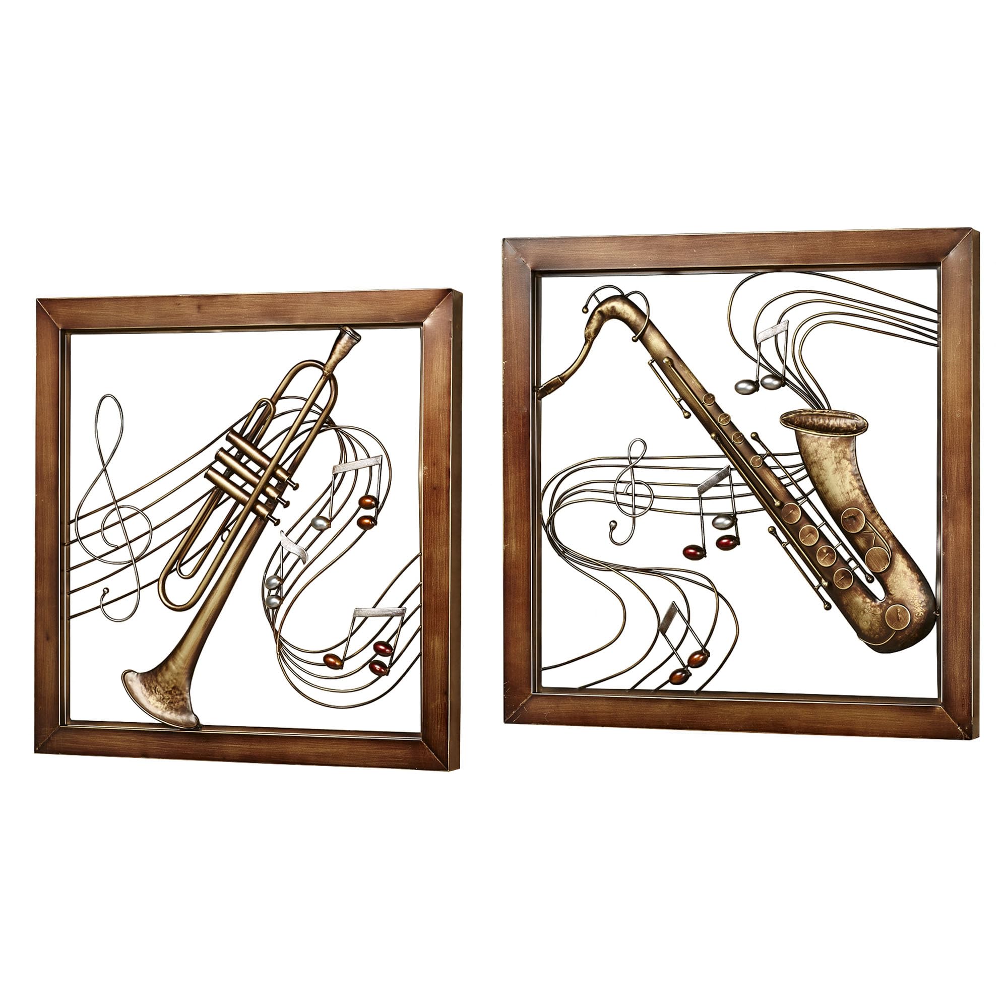 Amazon.com: Touch of Class Musical Harmony Wall Art Set of Two