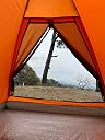 Adventra 2 Person Camping Tent Dome Tent Water Resistant UV Protection Wind Ready Portable for Camping Hiking Trekking Festivals ET1102 Orange gallery image