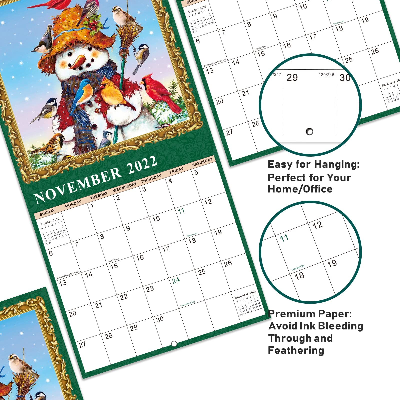 2022 Calendar Baby Animals Wall Calendar 2022, Jan 2022 Dec 2022 with Thick & Sturdy Paper