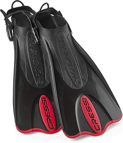 Miniatura 2 de Cressi Aletas de natación cortas Palau hechas en Italia con bolsa de malla