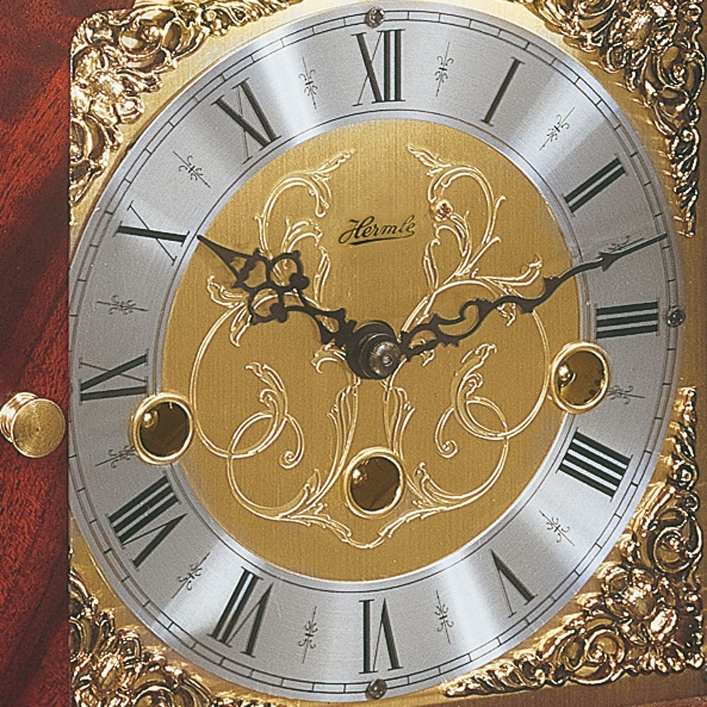 Hermle Reloj de Mesa de Caoba con Timbre Westminster 22864-070340