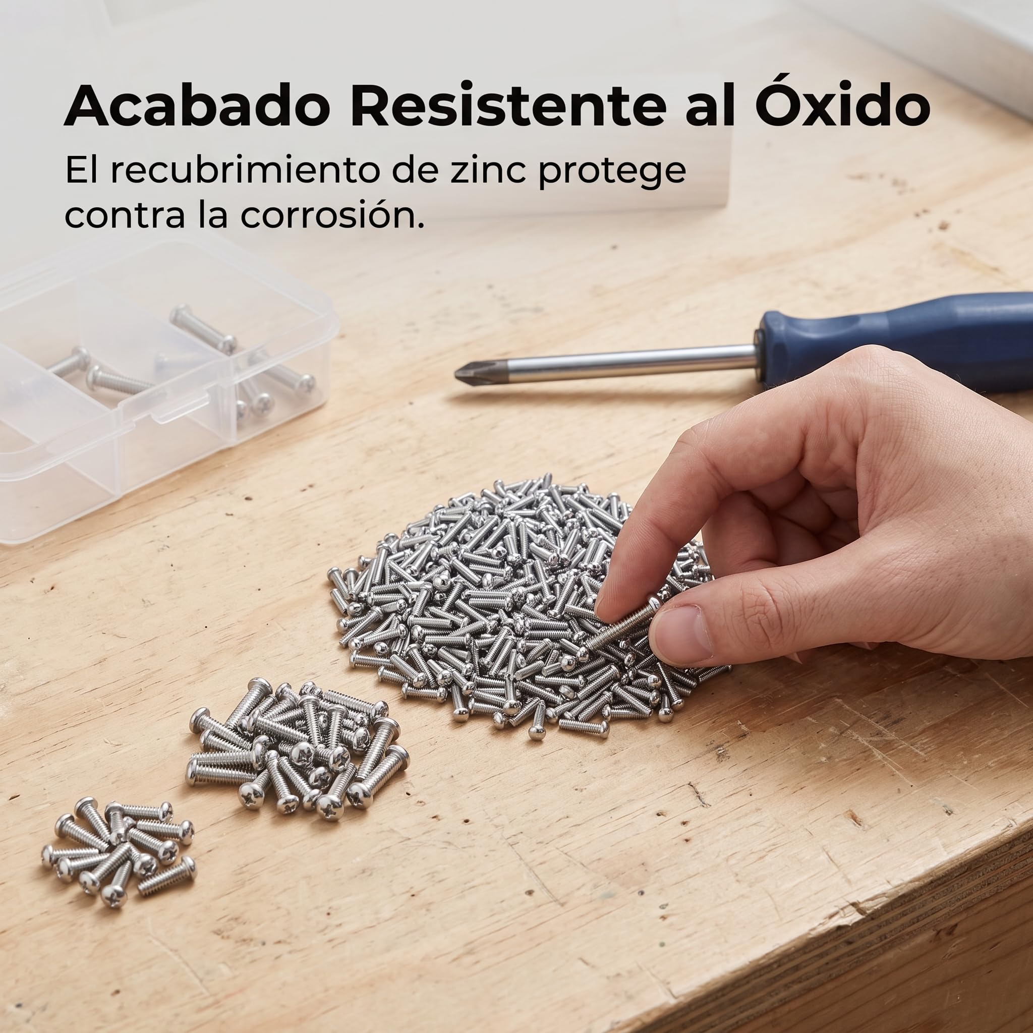 Tornillos Metal Cabeza Redonda Phillips, Estándar GB818, Acero al Carbono con Zincado, 4.8, para bricolaje, M10*30