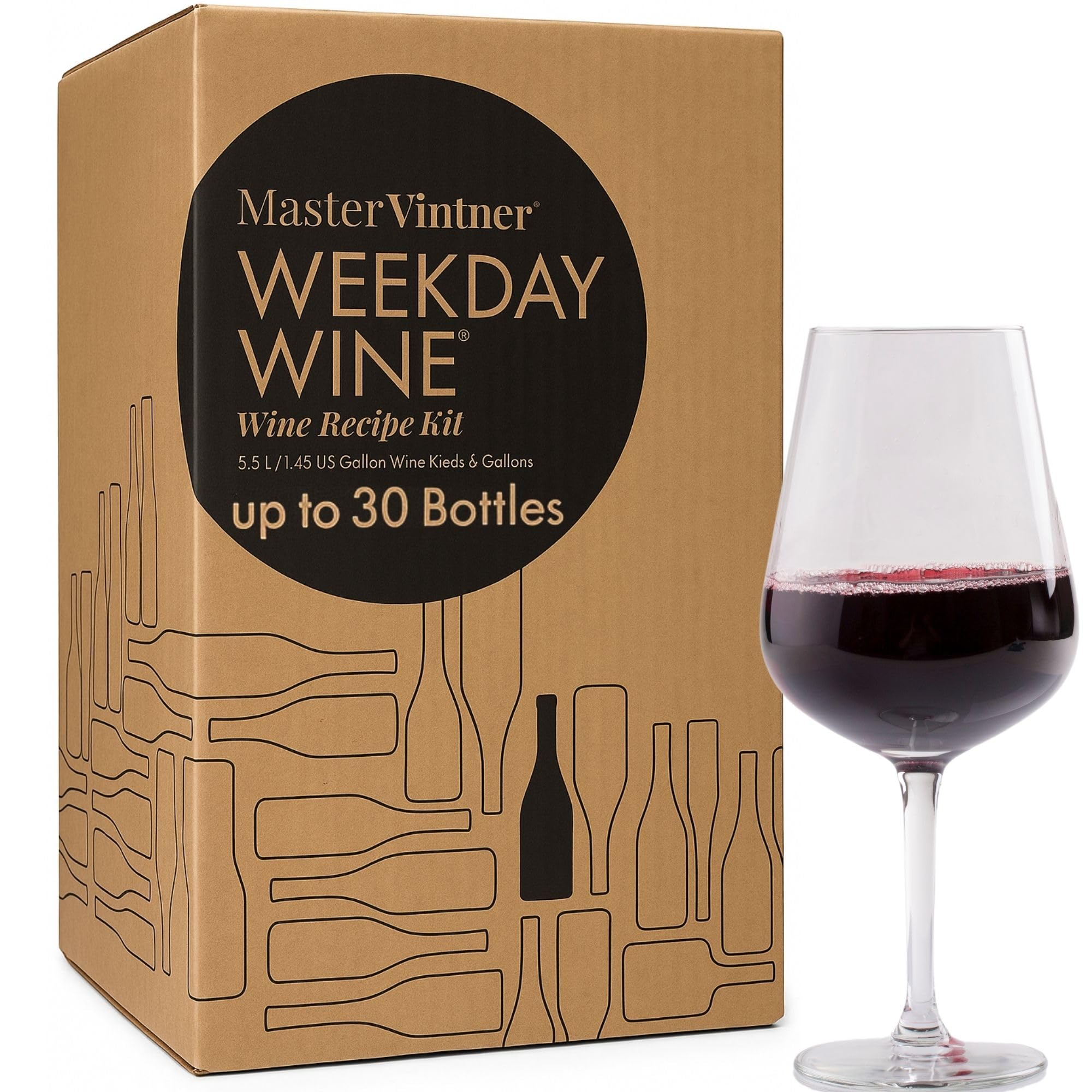 Master Vintner - Beginner Weekday Wine Making Kit Cabernet Sauvignon