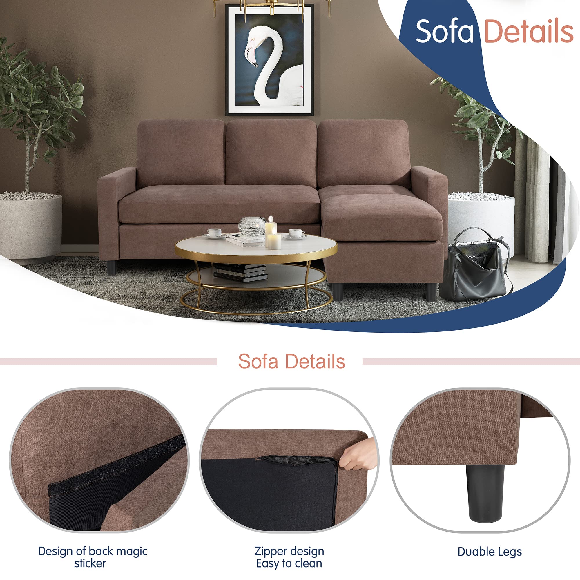 Pulaski Chaise Sofa Bed