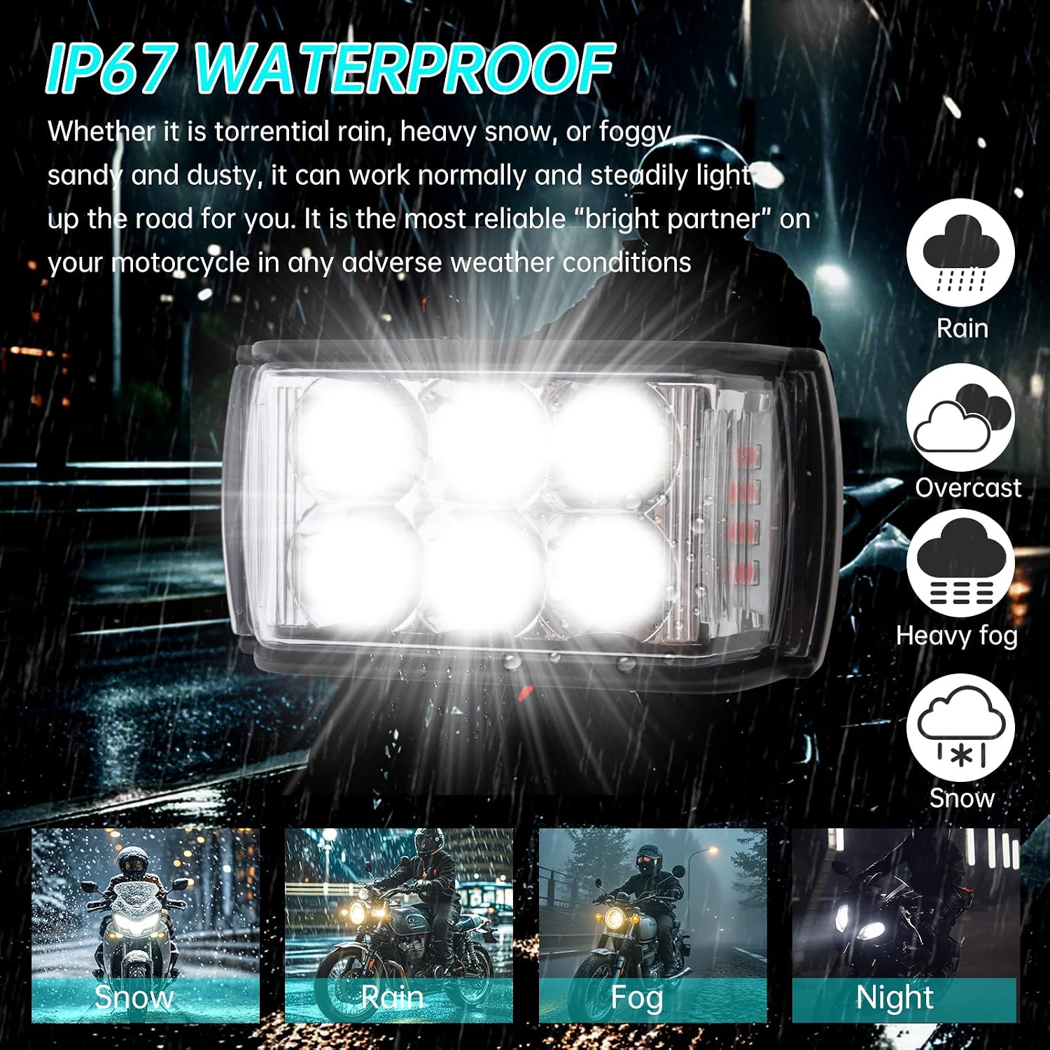 Windance 2 Pack 3.2Inch Strobe LED Pod Lights,Blue Red Flashing Side Shooter Spotlight 3 Modes Offroad Emergency Driving Cube DRL Lights for Tractor Plow Truck TV UTV SUV 4x4 Boat Motorcycle