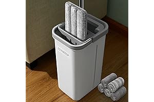 JOYMOOP Mop and Bucket with Wringer Set - Hands Free Cleaning Solution