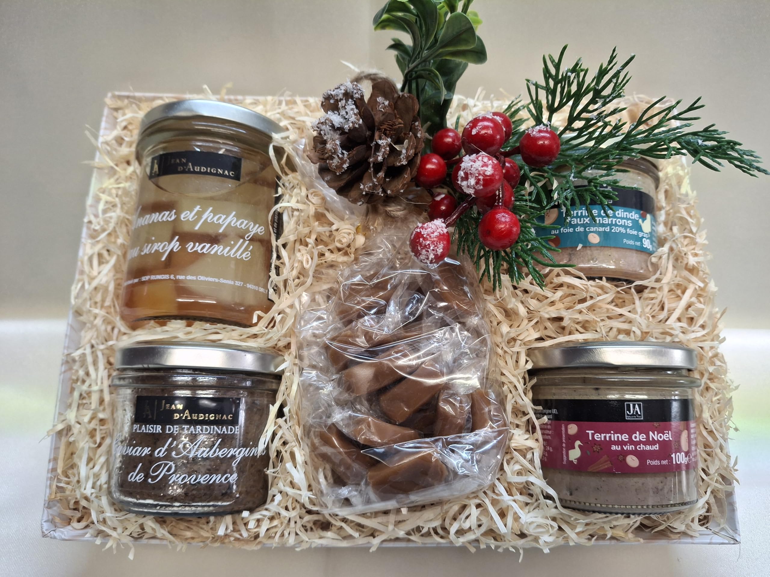 Corbeille à offrir pour noël et les fêtes