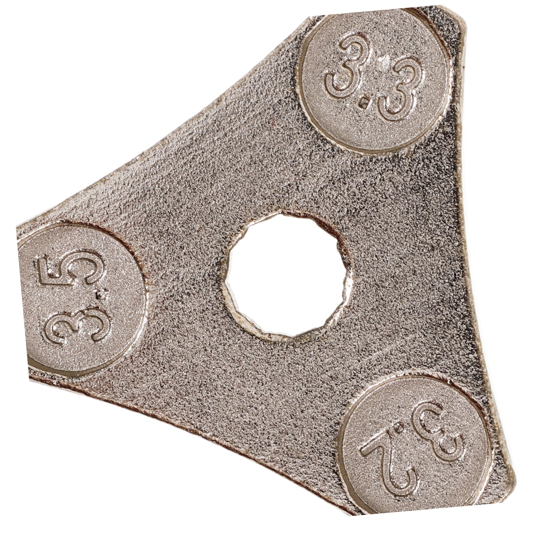 Mipcase Llave de radios Ciclismo Bicicleta de montaña fijación Reparar Equipo Reparación Llave de Bicicleta Llave para radios de Bicicleta Acero Carbono Silver