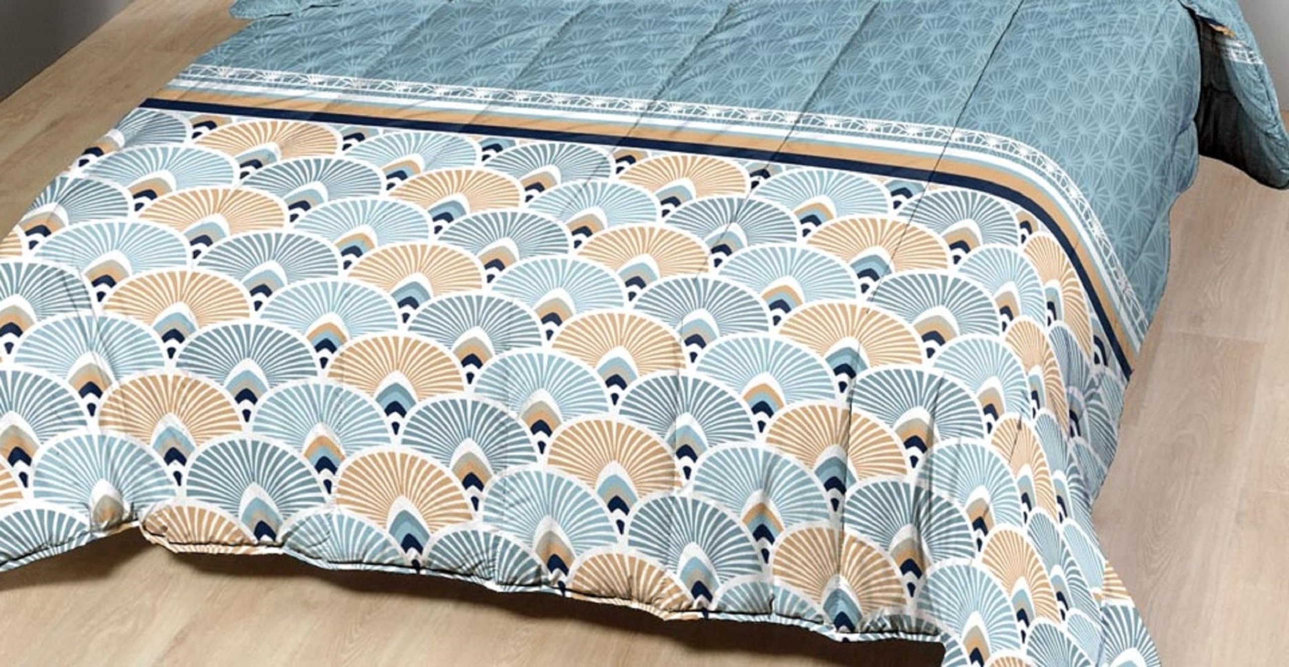 Coutt Tmpéré Imprimé Thbs - 1 Prsonn 140 X 200 - Mi Saison Mortreux 3254680012878