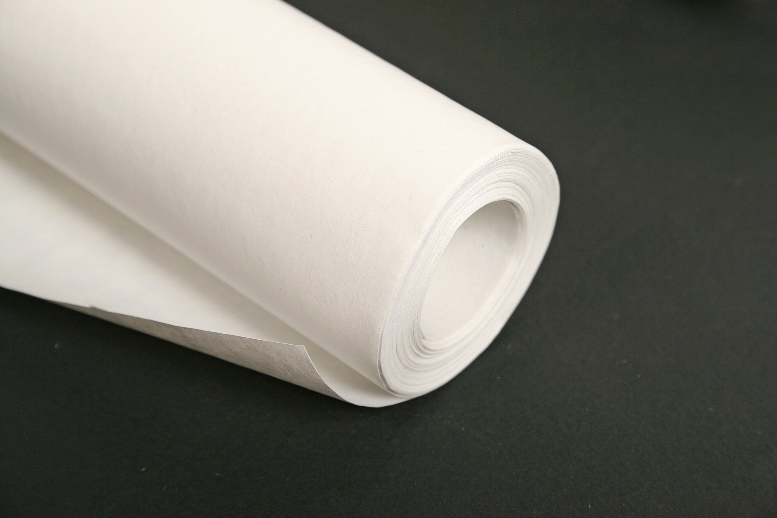 Clairefontaine 595701C - 1 Rollo de papel Kraft Blanco - 50m x 1m - 60g - Blanco