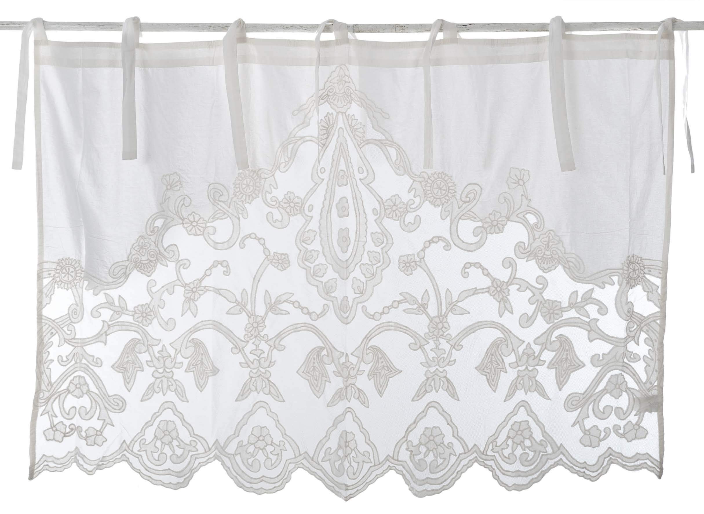 Blanc MaricloPelmet Ecru Mantovana 90 x 140 cm