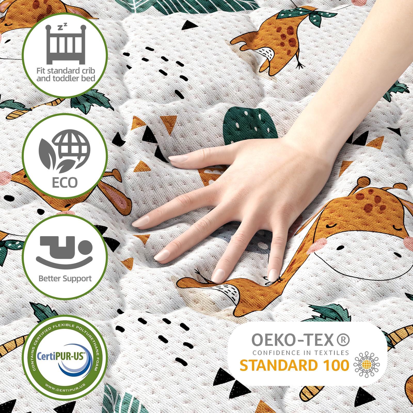 Full Size Mattress Knitted Toddler Mattress And Toddler Mattress