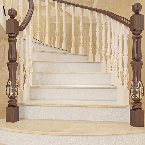 Miniatura 4 de Papel tapiz iridiscente con purpurina blanca destellante, autoadhesivo, extraíble, decorativo, rollo de tela blanca con purpurina para gabinetes,