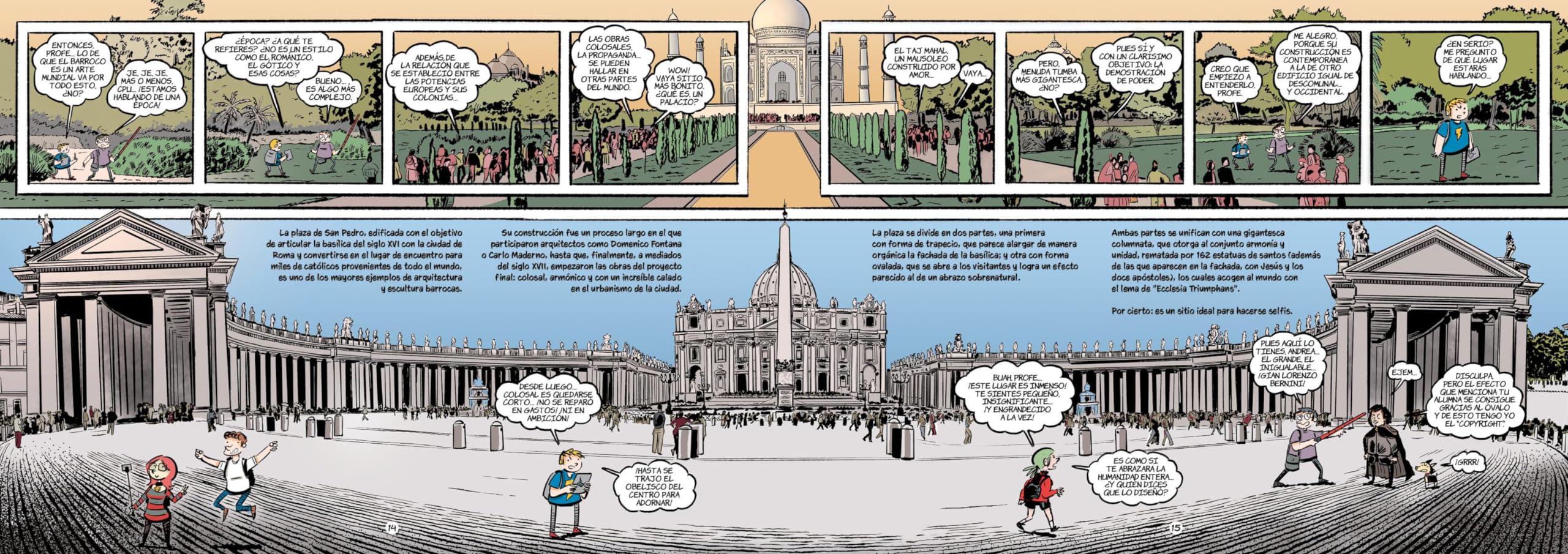 Historia del arte en cómic. Arte Barroco: 4