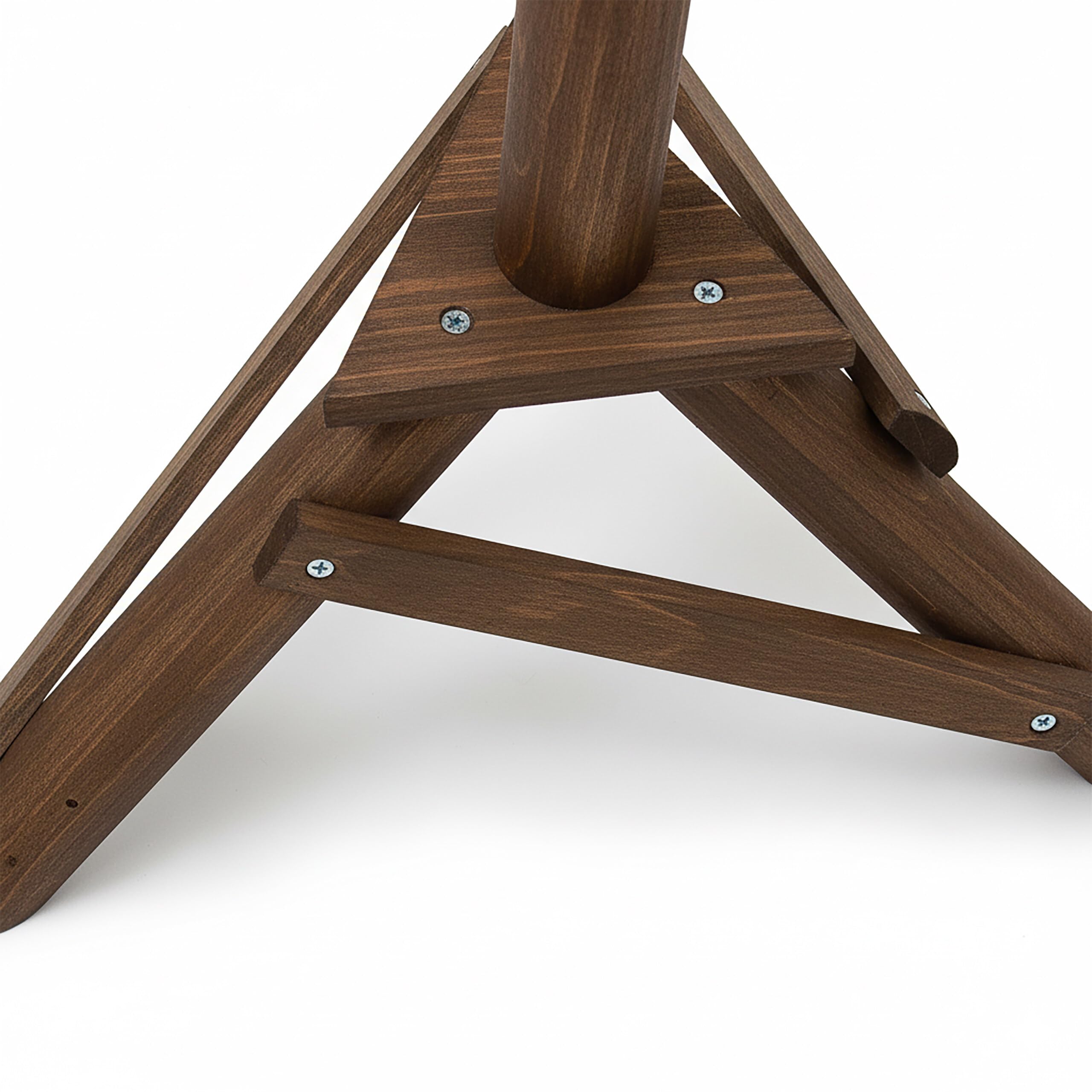 Relaxdays Casetta per Uccelli con Supporto HLP 100 x 37 x 43 cm Nido Uccellini in Legno mangiatoia
