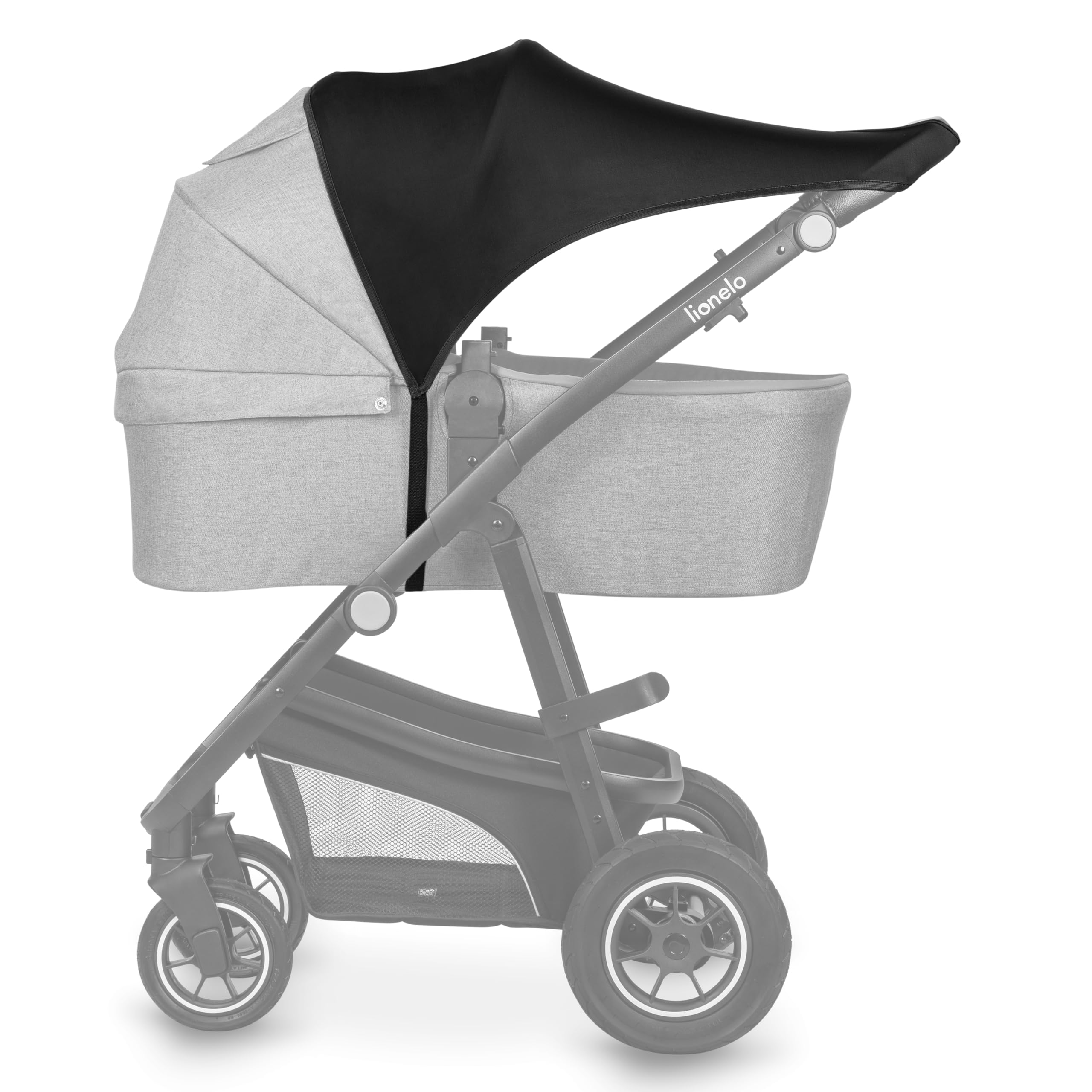 LIONELO STROLLER SUN COVER Capottina Parasole UPF50+, Vela Parasole per Passeggino, Vela Ombreggiante per Passeggino, Misura Universale, Facile da Montare