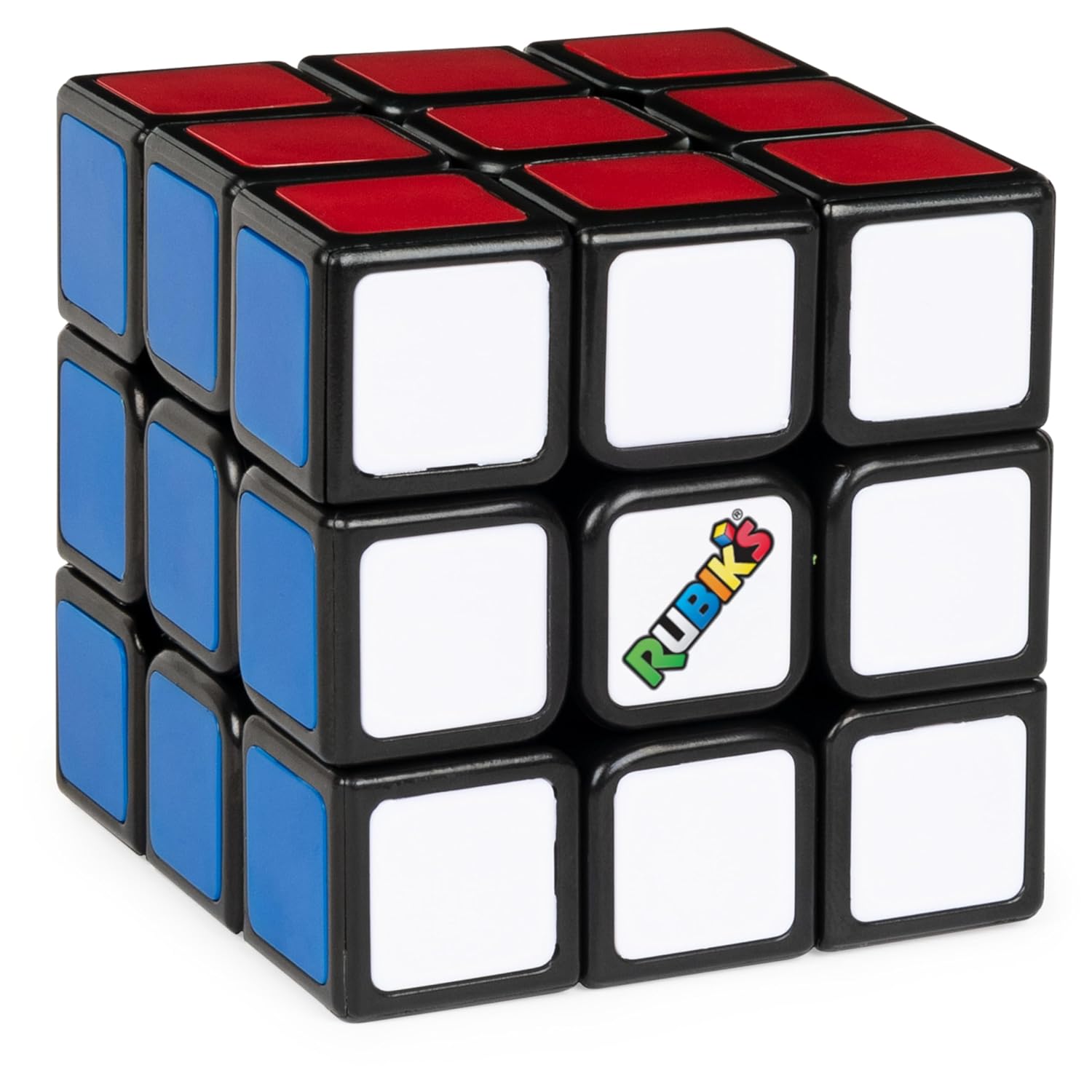 Rubik's Cube, The Original 3x3 Cube 3D Puzzle Fidget Cube Stress Relief Fidget Toy Brain Teasers Travel Games, for Adults and Kids Ages 8 and up, Packaging May Vary