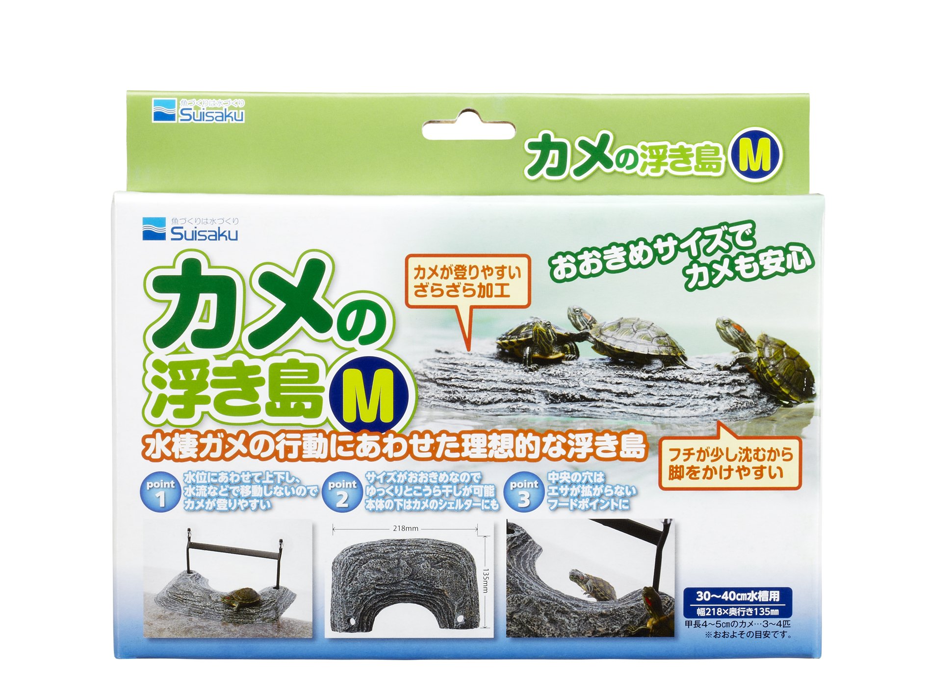 Amazon | 水作 カメの浮き島 M サイズ | 水作 | フード 通販