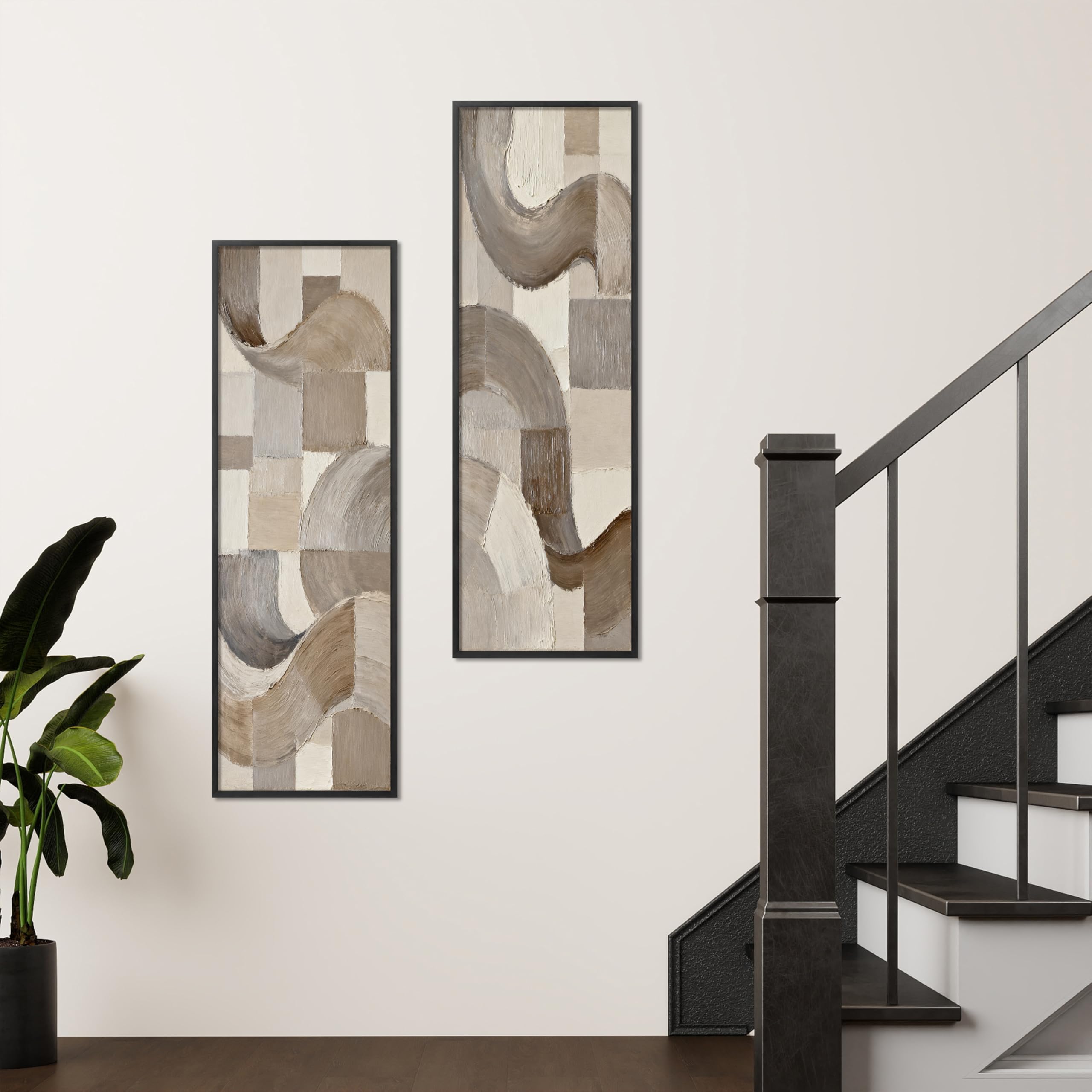 アートポスターNO.12(12636) 12x36 Frame Black Wood Picture Panoramic Frame - Picture Frame