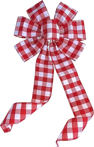 Miniatura 33 de Lazo de corona de cinta de arpillera natural, 10 pulgadas de ancho, colas largas de 18 pulgadas, granja, Pascua, otoño, invierno, Acción de Gracias