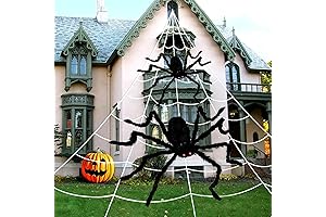 Complete Halloween Web Decorations Set