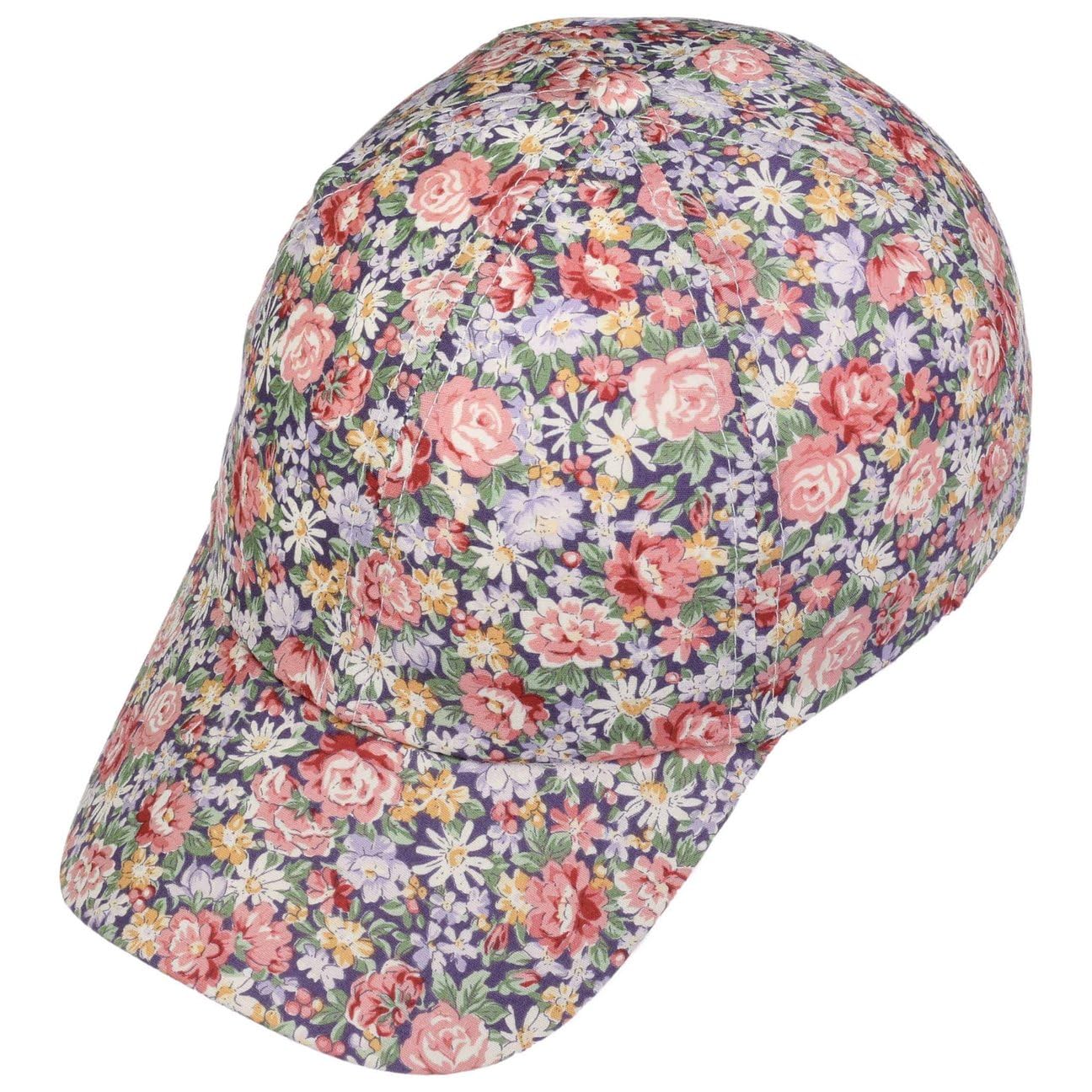 Lipodo Czapka Allover FlowersKobiety - z daszkiem damska baseball cap bawełniana Lato wiosna-lato