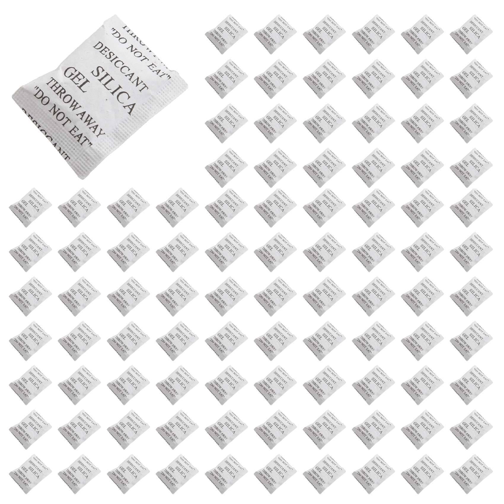 Hndhbfgrt 150 Pieces Silica Desiccant Drying Humidity Absorber Sachets Bags