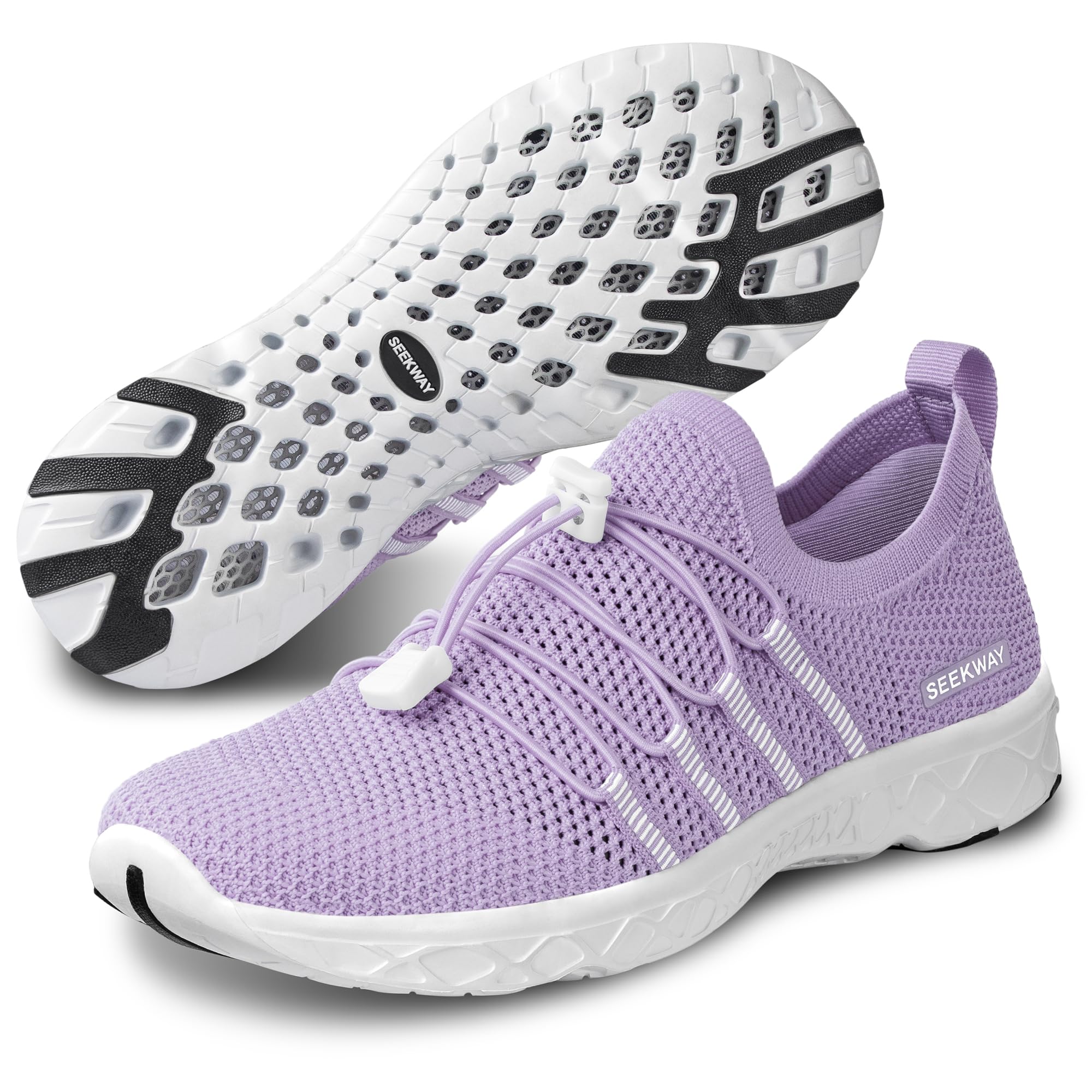 SEEKWAY Mens Womens Water Shoes Quick Dry Aqua Shoes Barefoot for Beach Surf Hiking Pool Water Sports