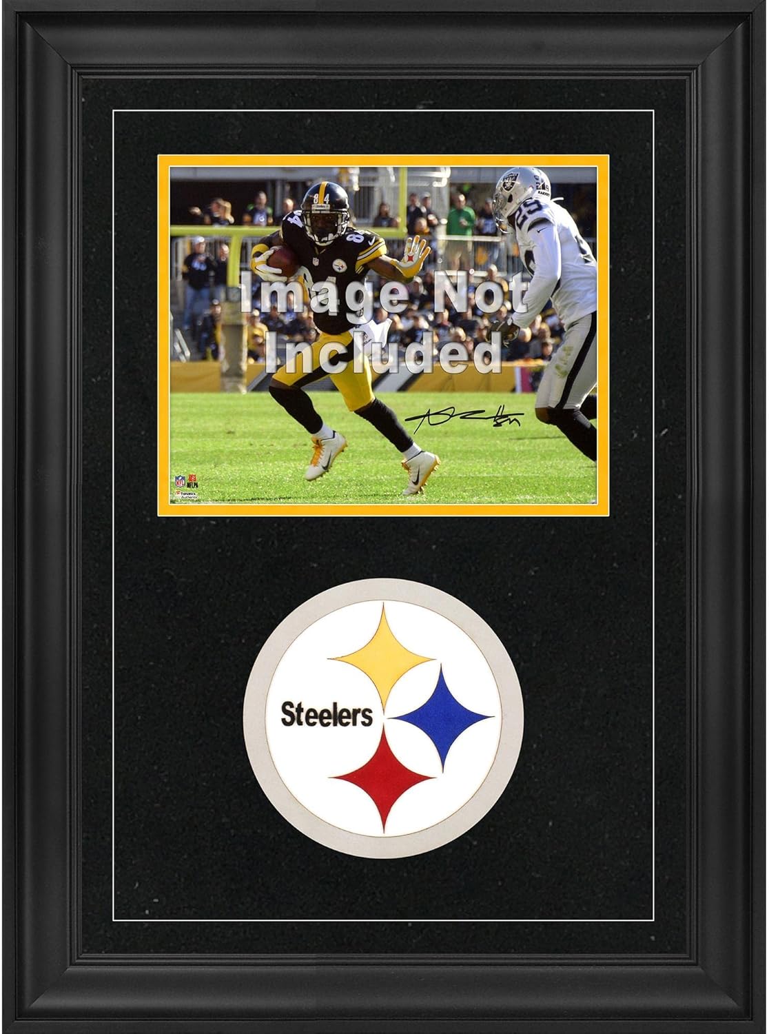 Pittsburgh Steelers Deluxe 8" x 10" Horizontal Photograph Frame with Team Logo - Football Other Display Cases