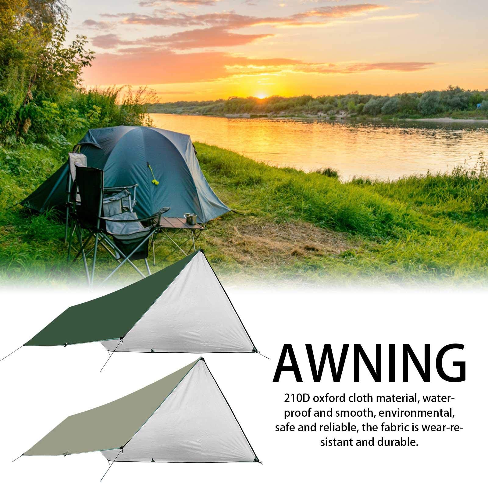 Telo da campeggio per amaca, Hammock Rain Fly Tent, grande, impermeabile