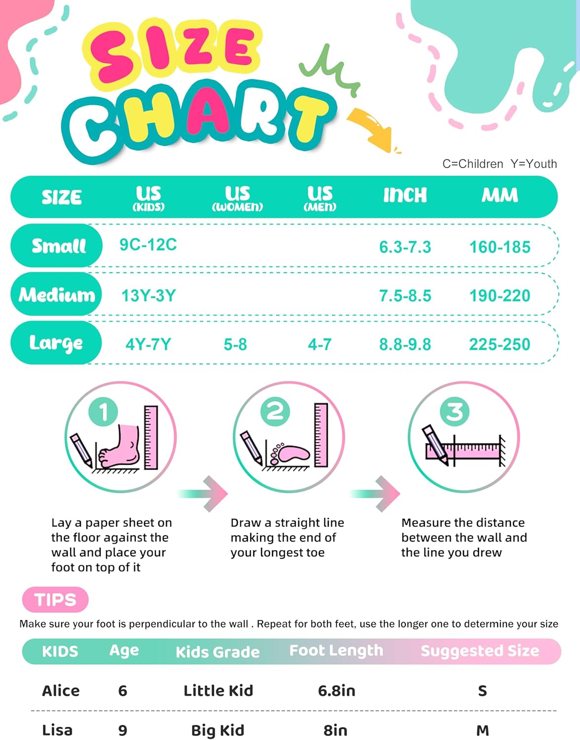 2PM SPORTS Inline Skates with Light Up Wheels, Roller Skates Blades for Boys Girls Kids Ages 5-8 8-12 4-6 6-12, Size Adjustable Beginner Blades Roller Skates - Image 7