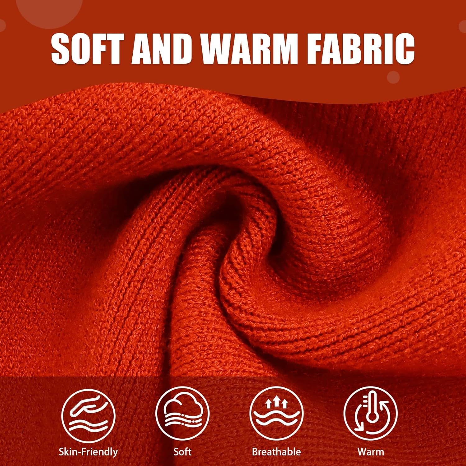 Kids Scarf for Girls Scarf Toddler Boys Scarves Knit Winter Scarves Fashion Neck Warmer Kids Neck Warmers Boy - Image 2