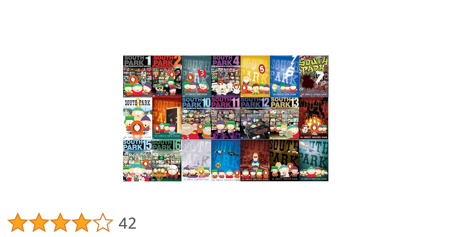 South Park Ultimate Collection Seasons 1-21 : Amazon.com.au