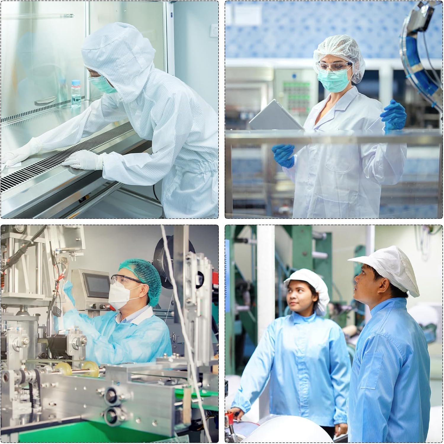 MECCANIXITY ESD Lab Coat Anti Static Clothing Science with Cuff Lapel Collar Wear Uniform Work for Men Women - Image 6