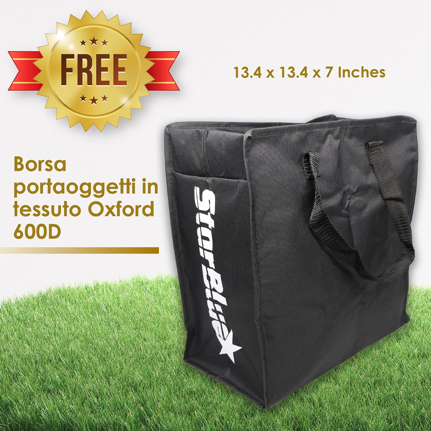 Stuffa a Razzo da Campeggio StarBlue con Borsa per il Trasporto GRATUITA - Fornello Portatile con Camera di Combustione per Cucinare All’aperto, Campeggio, Picnic, Barbecue, Caccia e Pesca