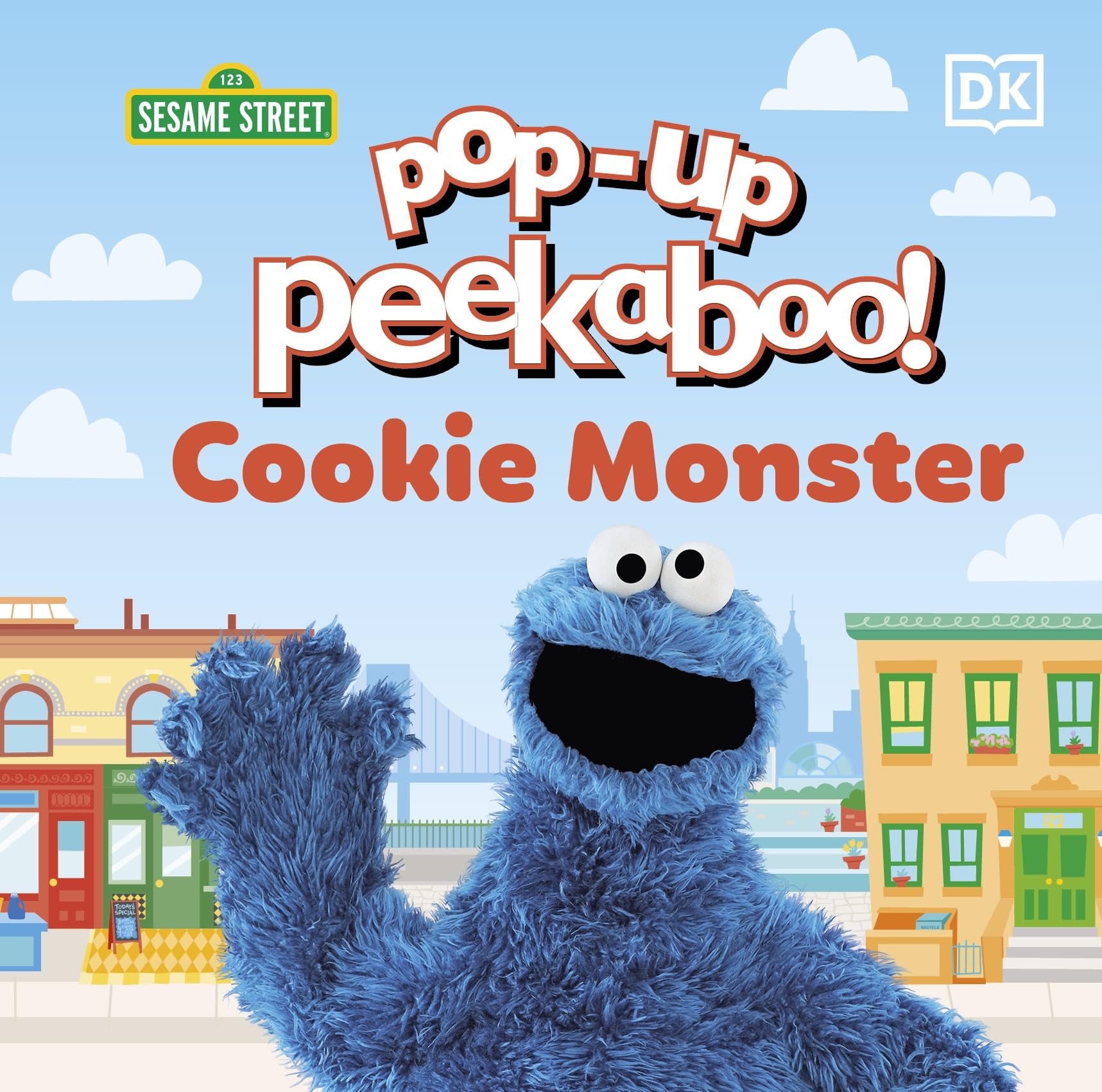 Pop-Up Peekaboo! Sesame Street Cookie Monster