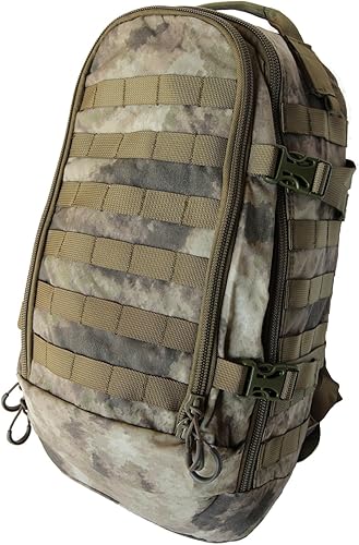 Miniatura 2 de Militar 26L ILBE estilo táctico patrulla de asalto Molle mochila, A-tacs Au, Mochilas de mochila