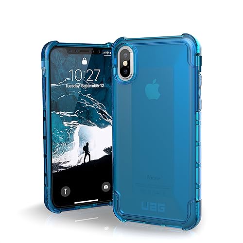 URBAN ARMOR GEAR UAG - Funda protectora para iPhone XsX (pantalla de 5.8 pulgadas), glaciar, resistente a los impactos, a prueba de caídas militares