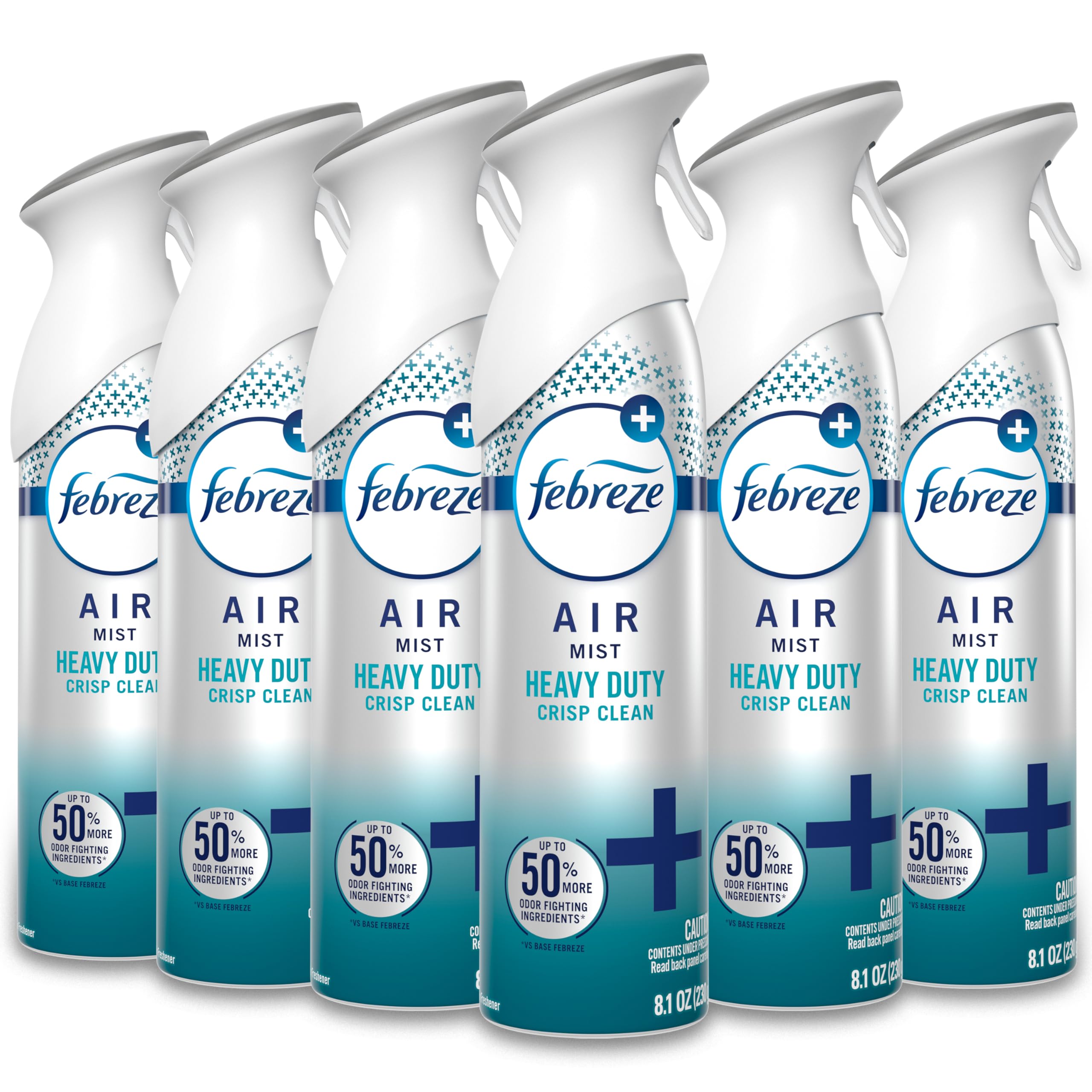 Febreze Air Mist Crisp Clean 6-Pack