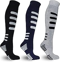Frostfighter Herren Thermo Kniestrümpfe (4x Paar) Winter Ski Vollfrottee Innenfutter
