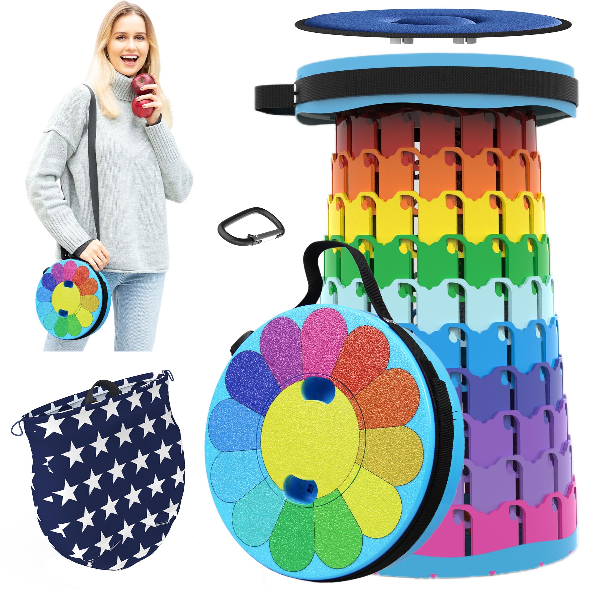 Amazon.co.jp: LOCYOP 折り畳み椅子 軽量 コンパクト クッションつき