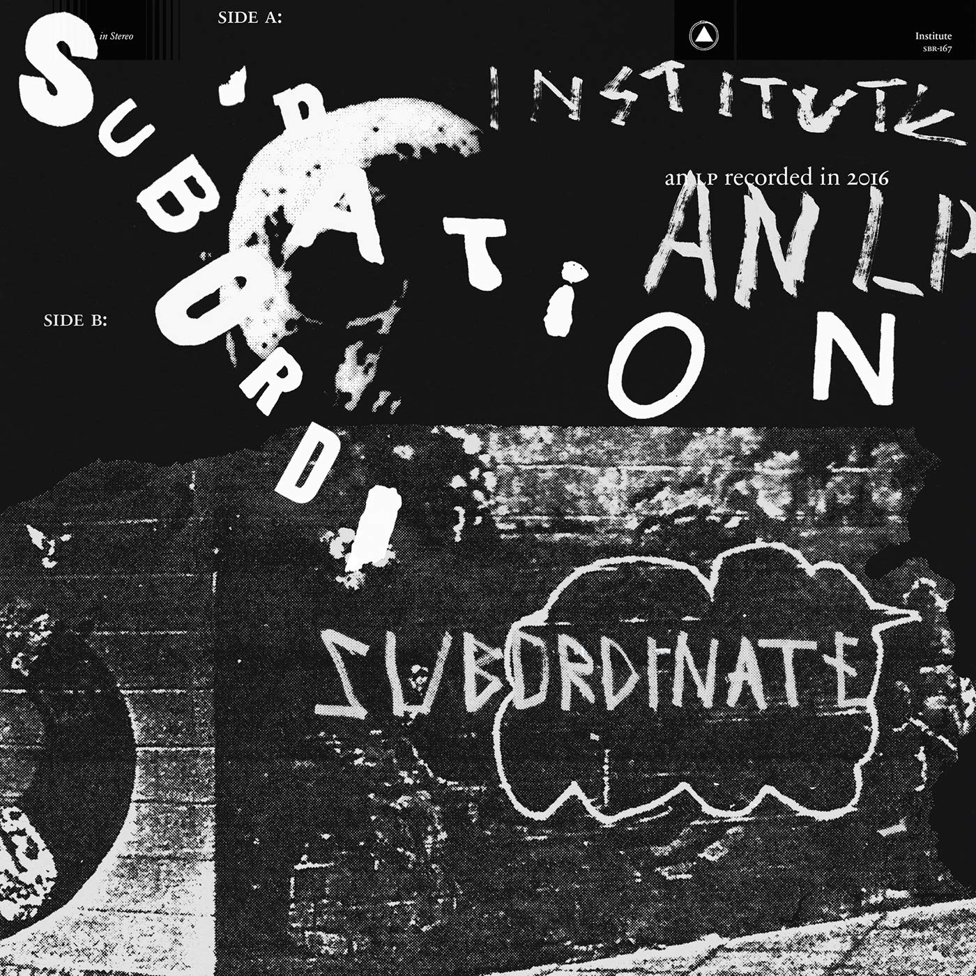 Institute Subordination CD SBR167CD NEW