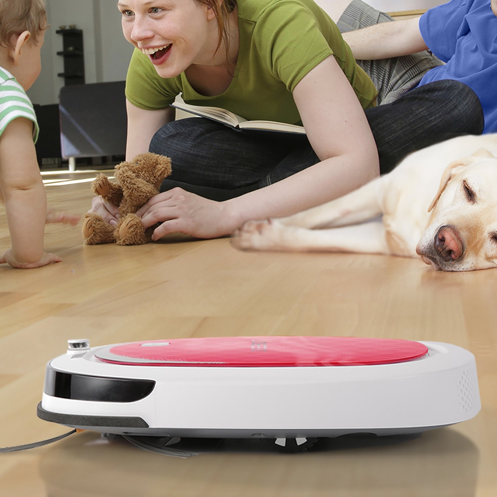 Ecovacs DEEBOT D35 Bare-Floor Cleaning Robot, Red : Amazon.in