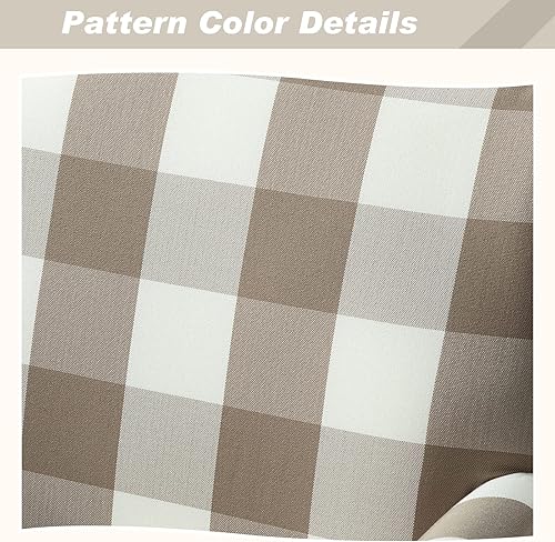 Miniatura 7 de HULALA HOME Silla decorativa moderna con brazos y patas de madera, silla decorativa de mediados de siglo, respaldo alto, reposabrazos acolchado y