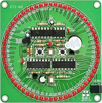 Gikfun 60 Seconds DIY Electronic Timer Soldering Practice Board Kit for Arduino 61 Red LED EK1904