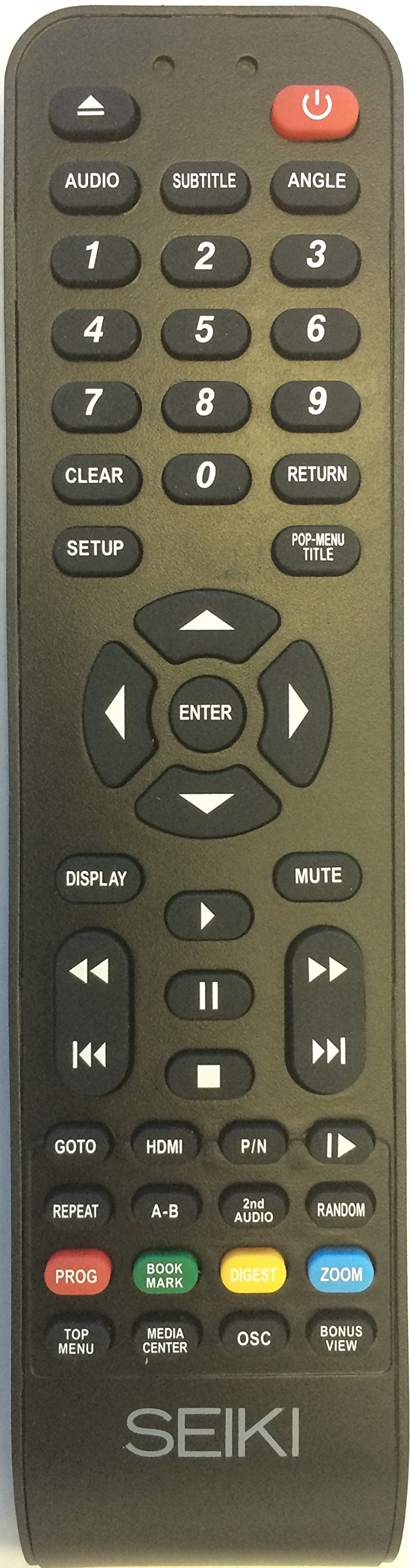 USARMT Replacement Remote Control for Seiki Blu-ray Players
